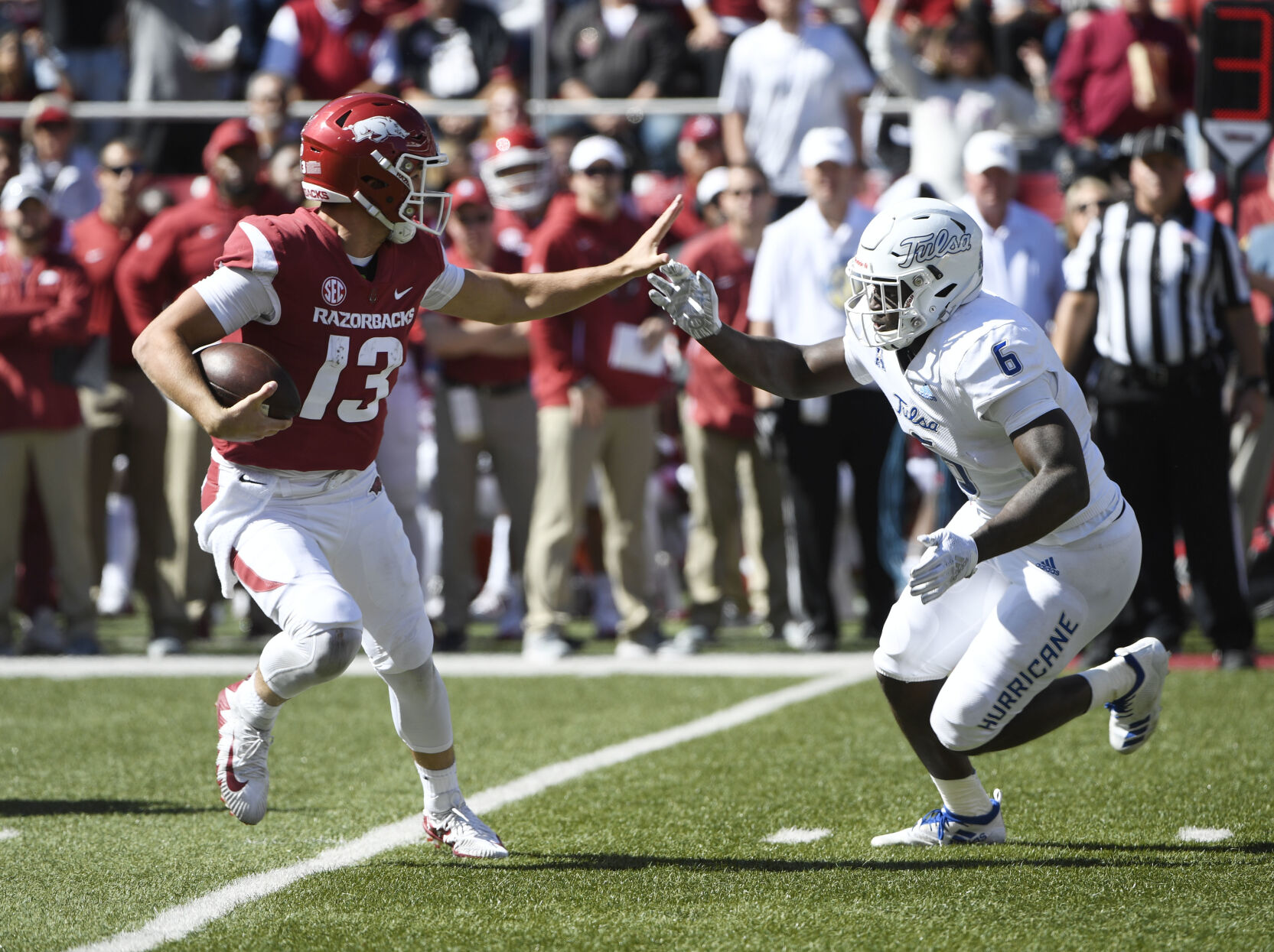 Tulsa Arkansas Football